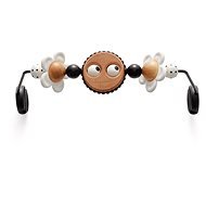 Babybjörn wooden toy on the couch, eyes Black +White - Baby Play Gym