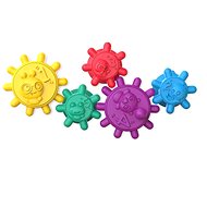 BABY EINSTEIN Maxi Suction Cups 5 pcs Gears of Discovery™ - Baby Toy