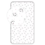 Jerry Fabrics  Marie Cat Light 90×200 cm - Prostěradlo