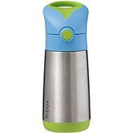 B. Box Drinking thermos with straw 350 ml - blue/green - Children's Thermos