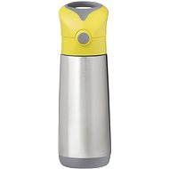 B. Box Drinking thermos with straw 500 ml - yellow/grey - Children's Thermos