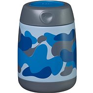 B. Box Food thermos mini - blue camouflage - Children's Thermos