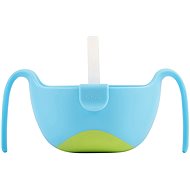B. Box Bowl with straw XL - blue - Children's Bowl