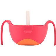 B. Box Bowl with straw XL - pink - Children's Bowl