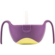 B. Box Bowl with straw XL - purple - Children's Bowl