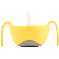 B. Box Bowl with straw XL - yellow - Children's Bowl