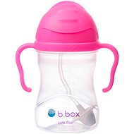 B. Box Mug with straw - pink 240 ml - Baby cup
