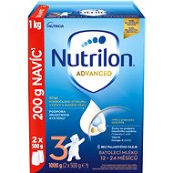 Nutrilon 3 Advanced Toddler Milk 1kg, 12+ - Baby Formula