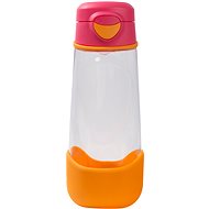 b.box Sport drinking bottle 600 ml pink orange - Children's Water Bottle
