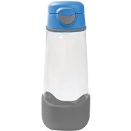 B. Box Sport drinking bottle 600 ml - blue/grey - Children's Water Bottle
