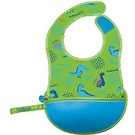 B. Box Travel bib with spoon - blue - Bib