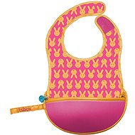 B. Box Travel bib with spoon - pink - Bib