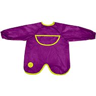 B. Box bib with sleeves - purple - Bib