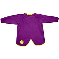 B. Box bib with sleeves large - purple - Bib