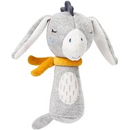 BABY FEHN Plush toy donkey - Baby Rattle