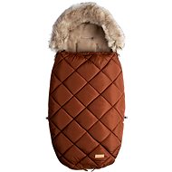 Carefree Fur Coat 100 cm cinnamon - Stroller Footmuff