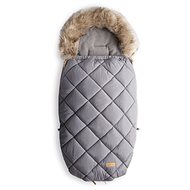 Carefree fur sack 100 cm gray - Stroller Footmuff