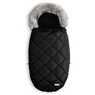 Carefree Fur Coat 100 cm black - Stroller Footmuff