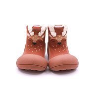 ATTIPAS Children's Boots Bear Wine M - Baby Booties