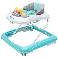 BABY MIX Baby Walker with Steering Wheel and Silicone Wheels Mint - Baby Walker
