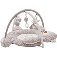 PLAYTO Luxury play blanket in minky with melody teddy bear - Play Pad