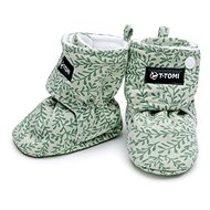 T-Tomi Leafs Caps (3-6 months) - Baby Booties