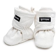 T-Tomi Caps Cream warm (0-3 months) - Baby Booties