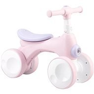 MoMi TOBIS s bublinami růžové - Balance Bike