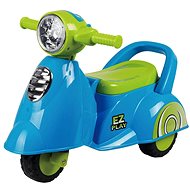 BABY MIX Children's Motorcycle Scooter with Sound Scooter, Blue - Balance Bike