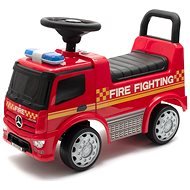BABY MIX Gyermek futóbicikli hanggal Mercedes tűzöltő piros - Futóbicikli