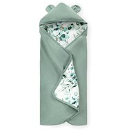 HAUCK Snuggle Leaves Mint - Swaddle Blanket