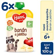 Hami Banana and apple 6×100 g - Meal Pocket