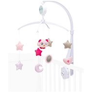 Fillikid Kolotoč nad postýlku owl stars pink - Cot Mobile