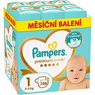 PAMPERS Premium Care size 1 (156 pcs) - Disposable Nappies