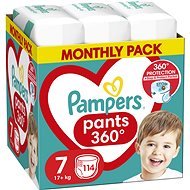 PAMPERS Pants veľkosť 7 (114 ks) - Plienkové nohavičky