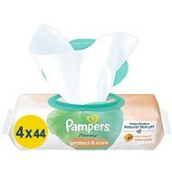 PAMPERS Harmonie Protect & Care 4× 44 ks - Baby Wet Wipes
