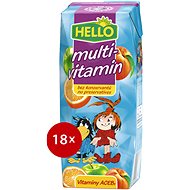 HELLO Mini Multivitamin 18×250 ml - Drink