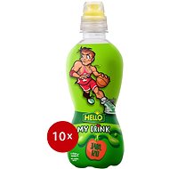HELLO My Drink Jablko 10× 330 ml - Limonáda