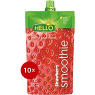 HELLO Smoothie Strawberry 10×200 ml - Meal Pocket