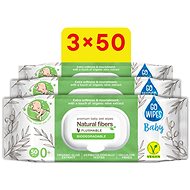 GoWipes with organic olive extract 3×50 pcs (150 pcs) - Wet Wipes