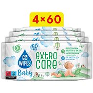 GoWipes Extra care 4×60 pcs (240 pcs) - Wet Wipes