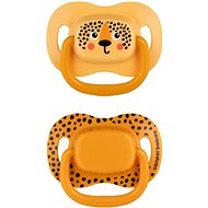 Canpol babies BabiesBoo 0-6 m 2 pcs, orange - Baby Pacifier