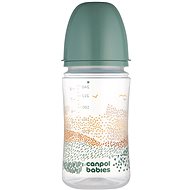 Canpol babies Mountains EasyStart Anti-Colic Bottle 240 ml green - Baby Bottle