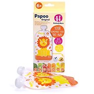 PETITE&MARS Papoo Lion food pouch - 6 × 150 ml - Baby food pouch