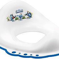 MALTEX The Smurfs seat with anti-slip white/blue - Children's toilet training seat
