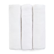 PETITE&MARS Moussy Total White 68 × 68 cm, 3 pcs - Cloth Nappies