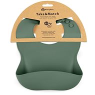 PETITE&MARS Take&Match Misty Green 6 m+ - Bib