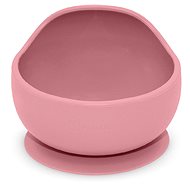 PETITE&MARS Silicone bowl with suction cup Take&Match Dusty Rose - Children's Bowl