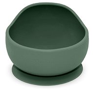 PETITE&MARS Silicone bowl with suction cup Take&Match Misty Green - Children's Plate
