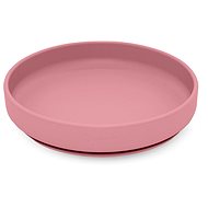PETITE&MARS Silicone plate with suction cup Take&Match Dusty Rose - Children's Plate